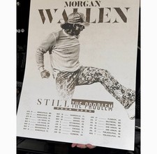 Listing image for Morgan Wallen Still The Problem Tour 2026 Poster Reprint