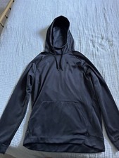 Listing image for Nike Hoodie Vintage Blacked Out Medium Large Rare Swoosh Gorpcore UK Drill Rap