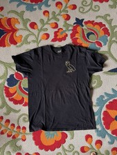 Listing image for OVO - October's Very Own T-Shirt - Black - Large - Worn - Owl Logo - Drake